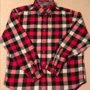 Eddie Bauer plaid flannel XL shirt